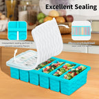 Doasuwish 3-Pack Silicone Freezer Trays - Image 7