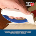 AccuSharp Knife & Tool Sharpener, Hones & Sharpens Straight & Serrated Knives - Image 6