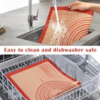 Non-slip Silicone Pastry Mat Extra Large - Image 9