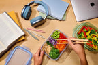 Ello Snap & Nest 10-Piece 4.5 Cup Plastic Meal Prep Set, Reusable Food - Image 2