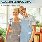 Janmercy 24 Pcs Aprons for Women Men - Image 3