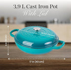 Shallow Cast Iron Casserole - Image 3