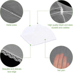4 Pack Mesh Food Covers 14 inch, Large and Tall Food Covers, Pop-Up Mesh Food - Image 3