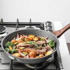 SENSARTE Nonstick Frying Pan Skillets, Swiss Granite Coating Omelette Pans - Image 7