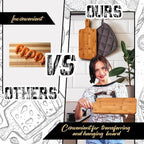 Nuenen 10 Pcs Wood Cutting Board - Image 3
