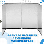 Honeydak Splatter Guard Stained Glass Supplies 39.37 x 16.14 Inch Galvanized - Image 3