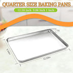 CEKEE Stainless Steel Cookie Sheets - Image 2