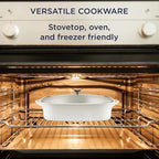 CorningWare QuickHeat 5.7-QT Cast Aluminum Roaster - Image 7