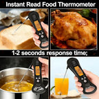 Instant Read Meat Thermometer for Cooking – Waterproof Digital Food Thermometer - Image 8