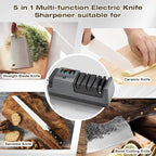 Professional 3-Stage Electric Knife Sharpener - Image 7