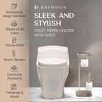 Day Moon™ - Toilet Paper Holder - Modern Roll Holder - Image 2