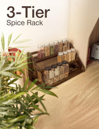 Tinamo Acacia Wood Spice Rack - Image 5