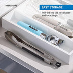 Farberware Stainless Steel Kitchen Tongs 9 Inch Locking Heat Resistant - Image 5