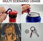 Titanium Bottle Opener, Small Keychain Beer Bottle Opener Can Opener - Image 6