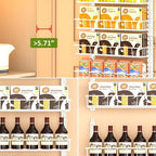 Churboro Over the Door Pantry Organizer Rack - Image 6