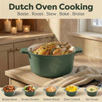 Gotham Steel 5 Qt Lightweight Dutch Oven Pot - Image 10