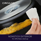 Circulon Symmetry Hard Anodized Nonstick Induction Frying Pan Twin Pack - Image 5