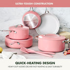 GreenPan Nova 10-Piece Cookware Pots & Pans Set, Oprah’s Favorite Things 2024 - Image 8