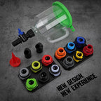 18-Piece Engine Oil Funnel Kit, 1.59QT/1.5L Automotive Oil Funnel Set - Image 6