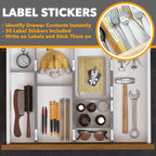 SpaceAid Bamboo Drawer Dividers - Image 3