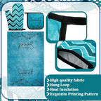 Bencailor 6 Pcs Boho Mountains Kitchen Towels Oven Mitts and Pot Holders Set - Image 5