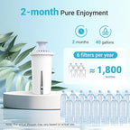 AQUA CREST 06-AL Alkaline Water Filter, Replacement - Image 7