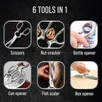Kitchen Scissors for Food | Professional Chef Endorsed | Kitchen Shears Heavy - Image 3