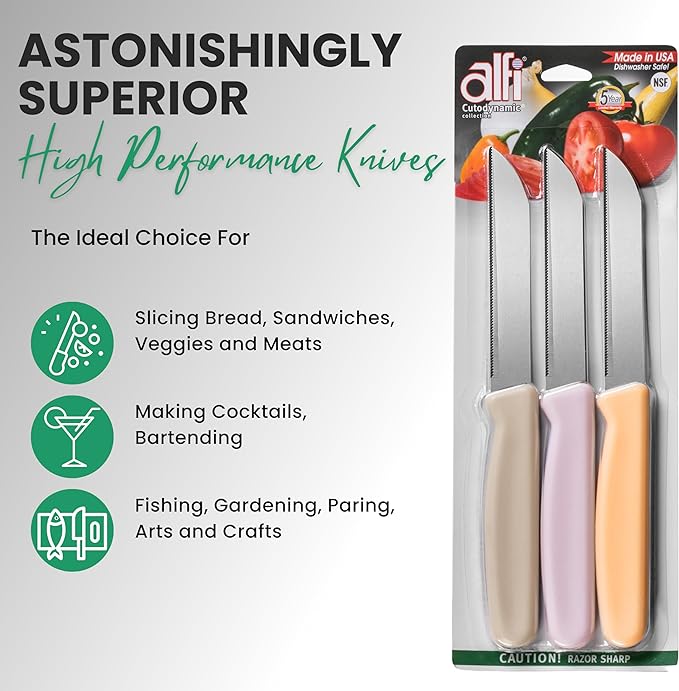 Alfi All-Purpose Knives Aerospace Precision Pointed Tip - Image 3