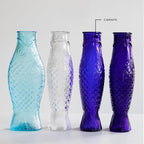 Serax Glass Water Pitcher | Fish & Fish glassware by Paola Navone | Wine Carafe - Image 4