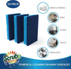 Scrubit Non-Scratch Cleaning Scrub Sponges- Scrubbing Dish Sponge Ideal - Image 3