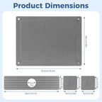Zinovo 5pcs Stone Dish Drying Mats - Image 3