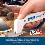 AccuSharp Knife Sharpener, Ergonomic Comfortable Handle, Compact & Easy to Use - Image 6