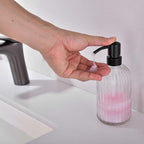 Matte Black Dish Kitchen Soap Dispenser, Bathroom Liquid Soap Dispenser - Image 3