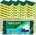 AIDEA Sponges Kitchen, 50 Pack Heavy Duty Dish Sponge, Cleaning Dish Scrubber by AIDEAHOME