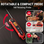TempPro 1 Second Instant Read Digital Meat Thermometer, ±0.9°F Accuracy - Image 8