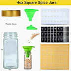 Glass Spice Jars with Label - Image 4