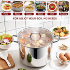 Herogo 16-Quart 18/10 Stainless Steel Stock Pot - Image 5