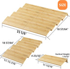 AMBIRD Bamboo Spice Drawer Organizer - Image 2