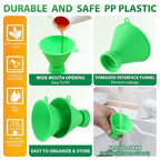 Threaded Funnel Easy Fill Funnel, Twist On Empty Spray Bottle Refill Adapter Fit - Image 3