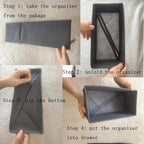 Bructhun Sock Drawer Organizer 3 Pack - Image 6