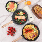 JEETEE Non Stick Frying Pan Set, Frying Pans Nonstick, Omelette Skillet - Image 10