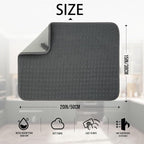 2 Pack Microfiber Dish Drying Mat - Image 2