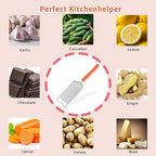 Cheese Grater with Handle, Vituer Stainless Steel Graters - Image 4