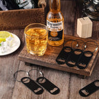 60 Pieces Stainless Steel Flat Bottle Opener Keychain Bulk 3.5 x 1.3 Inches - Image 4