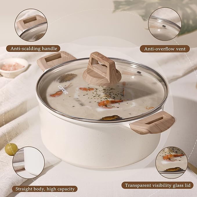 CAROTE 6 Qt Nonstick Stock Pot - Image 6