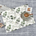 Sage Green Dish Drying Mat, for Spring Kitchen Counter Microfiber Absorbent - Image 6