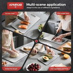 Titanium Cutting Boards for Kitchen, 100% Pure Titanium Cutting Board Set of 3 - Image 4