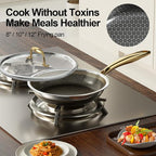 FogDream 10" 11" Stainless Steel Frying Pan - Image 2