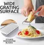 Zulay Kitchen Professional Cheese Grater Stainless Steel - Image 3