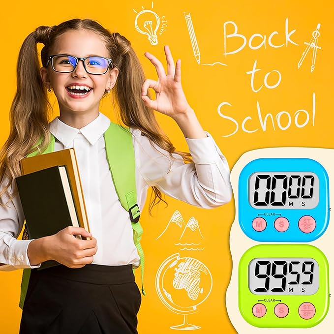 ZILLEEN Classroom Timer for Kids Teachers Digital Timers - Image 6
